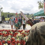 12.07.2017 Michniów. Uroczystości w 74. rocznicę pacyfikacji wsi przez Niemców. / Jarosław Kubalski / Radio Kielce