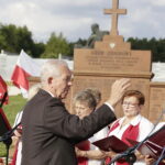 12.07.2017 Michniów. Uroczystości w 74. rocznicę pacyfikacji wsi przez Niemców. / Jarosław Kubalski / Radio Kielce