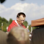 12.07.2017 Michniów. Uroczystości w 74. rocznicę pacyfikacji wsi przez Niemców. / Jarosław Kubalski / Radio Kielce