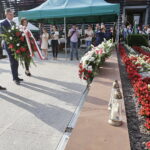 12.07.2017 Michniów. Uroczystości w 74. rocznicę pacyfikacji wsi przez Niemców. / Jarosław Kubalski / Radio Kielce