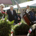 12.07.2017 Michniów. Uroczystości w 74. rocznicę pacyfikacji wsi przez Niemców. / Jarosław Kubalski / Radio Kielce