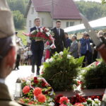 12.07.2017 Michniów. Uroczystości w 74. rocznicę pacyfikacji wsi przez Niemców. / Jarosław Kubalski / Radio Kielce