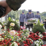 12.07.2017 Michniów. Uroczystości w 74. rocznicę pacyfikacji wsi przez Niemców. / Jarosław Kubalski / Radio Kielce