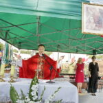 12.07.2017 Michniów. Uroczystości w 74. rocznicę pacyfikacji wsi przez Niemców. / Jarosław Kubalski / Radio Kielce