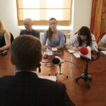 12.07.2017 Kielce.. Rektor UJK Jacek Semaniak podczas konferencji prasowej. / Jarosław Kubalski / Radio Kielce