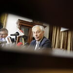 14.07.2017 Kielce. Konferencja prasowa na PśK. Rektor Wiesław Trąmpczyński. / Jarosław Kubalski / Radio Kielce