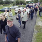 15.07.2017 Adamów. Kuźnice Koneckie. Inscenizacja powitania króla Augusta Poniatowskiego. / Jarosław Kubalski / Radio Kielce