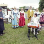 15.07.2017 Adamów. Kuźnice Koneckie. Inscenizacja powitania króla Augusta Poniatowskiego. / Jarosław Kubalski / Radio Kielce