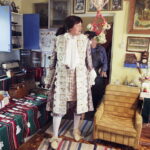 15.07.2017 Adamów. Kuźnice Koneckie. Inscenizacja powitania króla Augusta Poniatowskiego. Zagrał go reżyser Andrzej Skorupski. / Jarosław Kubalski / Radio Kielce