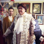 15.07.2017 Adamów. Kuźnice Koneckie. Inscenizacja powitania króla Augusta Poniatowskiego. Zagrał go reżyser Andrzej Skorupski. / Jarosław Kubalski / Radio Kielce