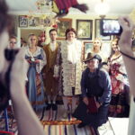 15.07.2017 Adamów. Kuźnice Koneckie. Inscenizacja powitania króla Augusta Poniatowskiego. Zagrał go reżyser Andrzej Skorupski. / Jarosław Kubalski / Radio Kielce