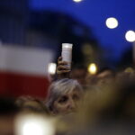 21.07.2017 Kielce. Manifestacja KOD przed Sądem Okręgowym. / Jarosław Kubalski / Radio Kielce