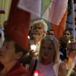 21.07.2017 Kielce. Manifestacja KOD przed Sądem Okręgowym. / Jarosław Kubalski / Radio Kielce