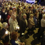 21.07.2017 Kielce. Manifestacja KOD przed Sądem Okręgowym. / Jarosław Kubalski / Radio Kielce