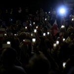 21.07.2017 Kielce. Manifestacja KOD przed Sądem Okręgowym. / Jarosław Kubalski / Radio Kielce