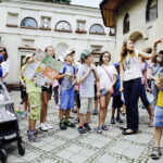 27.07.2017 Kielce. Spacer z ilustrowanym przewodnikiem - "Niemapą". / Jarosław Kubalski / Radio Kielce