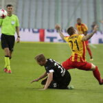 31.07.2017 Kielce. Mecz LOTTO Ekstraklasy Korona Kielce -  Cracovia Kraków. / Jarosław Kubalski - Radio Kielce / Kielce. Mecz LOTTO Ekstraklasy Korona Kielce -  Cracovia Kraków. Łukasz Kosakiewicz