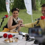 26.07.2017 Kielce. Stacja Wakacje w Radiu Kielce. Gościem programu była Karina Ciosk. / Jarosław Kubalski / Radio Kielce
