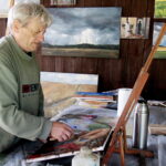 06.07.2017 Celiny. Gospodarstwo agroturystyczne "Gratka". Międzynarodowy Plener Malarski. / Krzysztof Bujnowicz / Radio Kielce