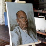 06.07.2017 Celiny. Gospodarstwo agroturystyczne "Gratka". Międzynarodowy Plener Malarski. / Krzysztof Bujnowicz / Radio Kielce