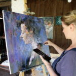 06.07.2017 Celiny. Gospodarstwo agroturystyczne "Gratka". Międzynarodowy Plener Malarski. / Krzysztof Bujnowicz / Radio Kielce