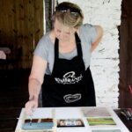 06.07.2017 Celiny. Gospodarstwo agroturystyczne "Gratka". Międzynarodowy Plener Malarski. / Krzysztof Bujnowicz / Radio Kielce