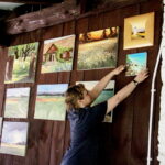 06.07.2017 Celiny. Gospodarstwo agroturystyczne "Gratka". Międzynarodowy Plener Malarski. / Krzysztof Bujnowicz / Radio Kielce