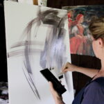 06.07.2017 Celiny. Gospodarstwo agroturystyczne "Gratka". Międzynarodowy Plener Malarski. / Krzysztof Bujnowicz / Radio Kielce