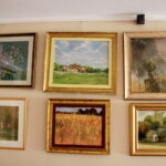 06.07.2017 Celiny. Gospodarstwo agroturystyczne "Gratka". Międzynarodowy Plener Malarski. / Krzysztof Bujnowicz / Radio Kielce