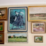 06.07.2017 Celiny. Gospodarstwo agroturystyczne "Gratka". Międzynarodowy Plener Malarski. / Krzysztof Bujnowicz / Radio Kielce