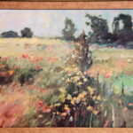 06.07.2017 Celiny. Gospodarstwo agroturystyczne "Gratka". Międzynarodowy Plener Malarski. / Krzysztof Bujnowicz / Radio Kielce