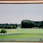 06.07.2017 Celiny. Gospodarstwo agroturystyczne "Gratka". Międzynarodowy Plener Malarski. / Krzysztof Bujnowicz / Radio Kielce