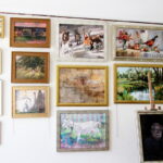 06.07.2017 Celiny. Gospodarstwo agroturystyczne "Gratka". Międzynarodowy Plener Malarski. / Krzysztof Bujnowicz / Radio Kielce