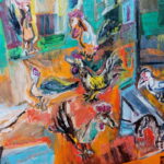 06.07.2017 Celiny. Gospodarstwo agroturystyczne "Gratka". Międzynarodowy Plener Malarski. / Krzysztof Bujnowicz / Radio Kielce