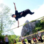 01.07.2017 Kielce. Festiwal sportowy na kieleckiej Kadzielni. / Marzena Mąkosa / Radio Kielce