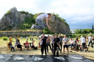 01.07.2017 Kielce. Festiwal sportowy na kieleckiej Kadzielni. / Marzena Mąkosa / Radio Kielce