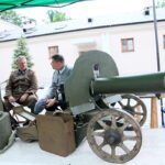 02.07.2017 Kielce. Militarna ekspozycja na Wzgórzu Zamkowym. / Marzena Mąkosa / Radio Kielce