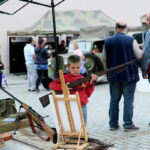 02.07.2017 Kielce. Militarna ekspozycja na Wzgórzu Zamkowym. / Marzena Mąkosa / Radio Kielce