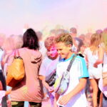 02.07.2017 Kielce. Festiwal Kolorów w Galerii Korona. / Marzena Mąkosa / Radio Kielce