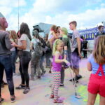 02.07.2017 Kielce. Festiwal Kolorów w Galerii Korona. / Marzena Mąkosa / Radio Kielce