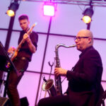 02.07.2017 Kielce. "Tarasy sztuki - Warszawskie Tango Elektryczne". / Marzena Mąkosa / Radio Kielce