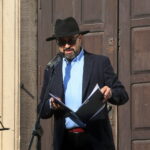 04.07.2017 Kielce. Koncert kantorów żydowskich przed budynkiem dawnej synagogi kieleckiej. / Marzena Mąkosa / Radio Kielce