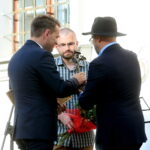 04.07.2017 Kielce. Koncert kantorów żydowskich przed budynkiem dawnej synagogi kieleckiej. / Marzena Mąkosa / Radio Kielce