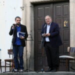 04.07.2017 Kielce. Koncert kantorów żydowskich przed budynkiem dawnej synagogi kieleckiej. / Marzena Mąkosa / Radio Kielce