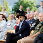 04.07.2017 Kielce. Koncert kantorów żydowskich przed budynkiem dawnej synagogi kieleckiej. / Marzena Mąkosa / Radio Kielce