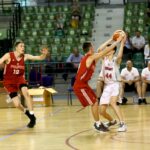 05.07.2017 Kielce. Towarzyski mecz koszykarski reprezentacji Polski i Węgier do lat 16. / Marzena Mąkosa / Radio Kielce