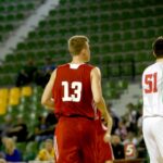 05.07.2017 Kielce. Towarzyski mecz koszykarski reprezentacji Polski i Węgier do lat 16. / Marzena Mąkosa / Radio Kielce