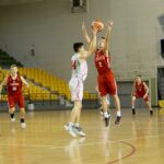 05.07.2017 Kielce. Towarzyski mecz koszykarski reprezentacji Polski i Węgier do lat 16. / Marzena Mąkosa / Radio Kielce