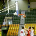 05.07.2017 Kielce. Towarzyski mecz koszykarski reprezentacji Polski i Węgier do lat 16. / Marzena Mąkosa / Radio Kielce