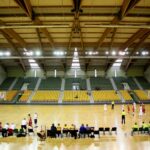 05.07.2017 Kielce. Towarzyski mecz koszykarski reprezentacji Polski i Węgier do lat 16. / Marzena Mąkosa / Radio Kielce